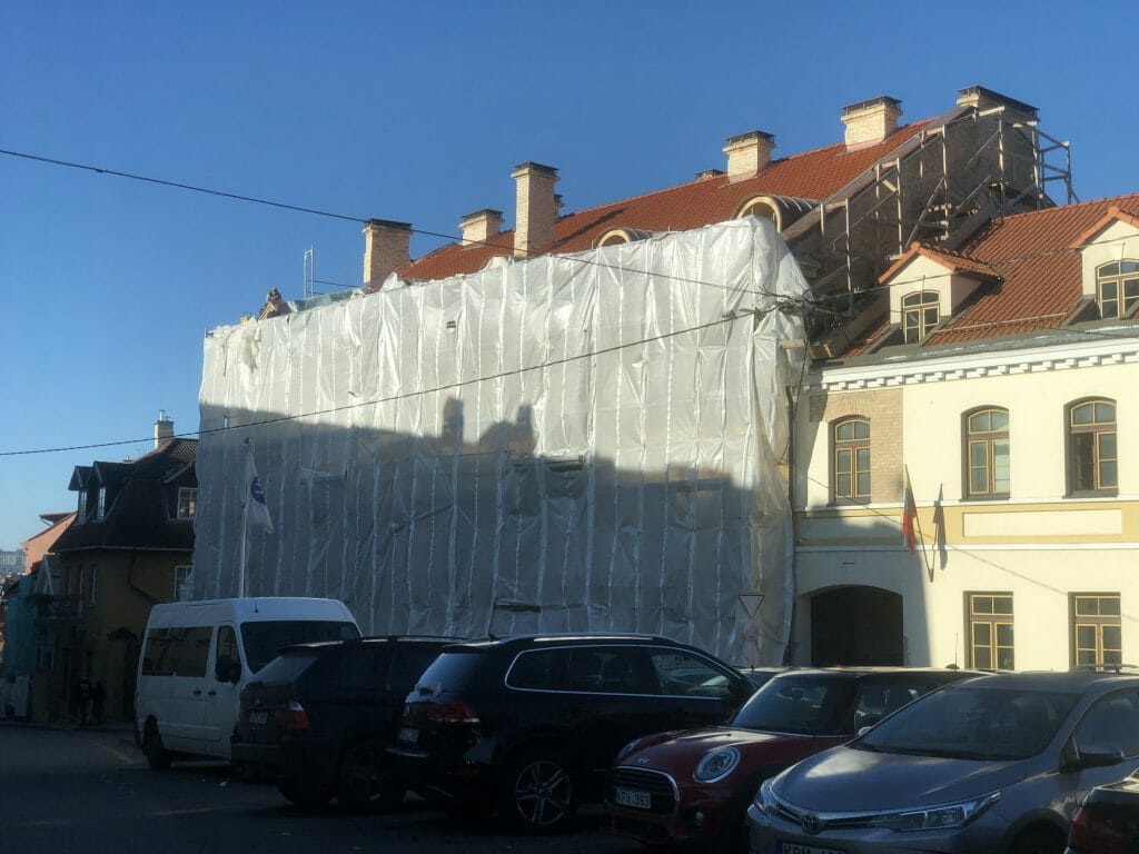 Užupio g. 28 (Užupio g. 28) - Multi apartment - construction photos