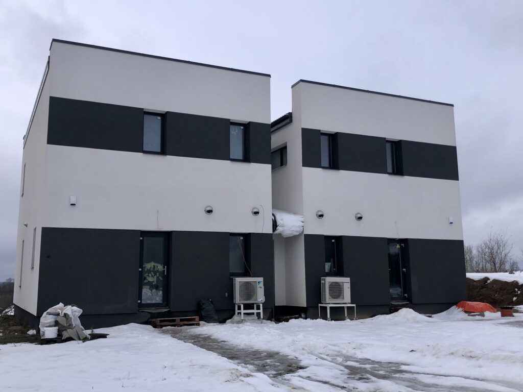 Užutrakio g. 34, 36, 38 (Užutrakio g. 34, 36, 38) - Row housing - construction photos