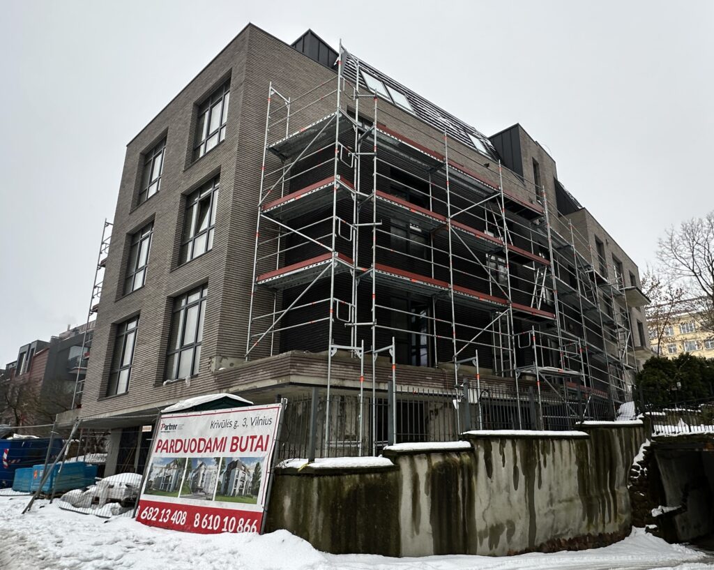 Krivūlės g. 3C (Krivūlės g. 3C) - Daugiabutis - statybų nuotraukos