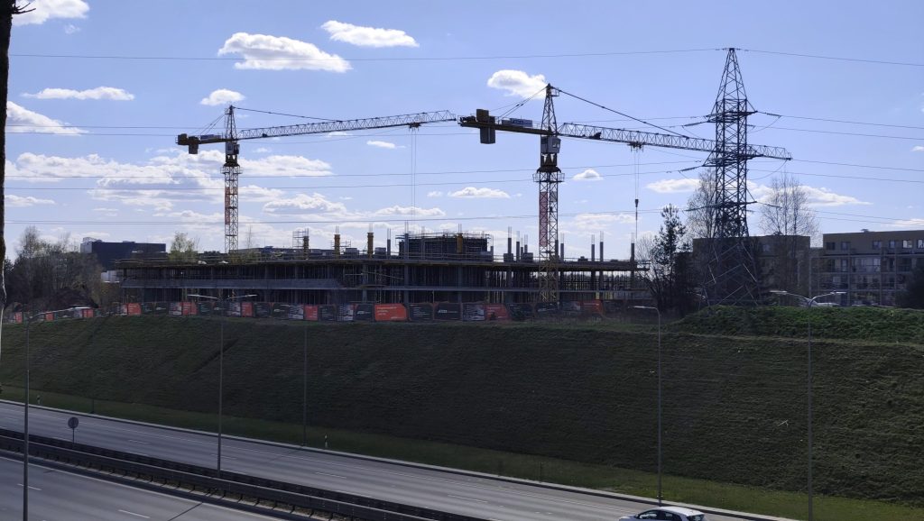 Mozūriškių g. 15 (Mozūriškių g. 15) - Biroju centrs - būvdarbu attēli