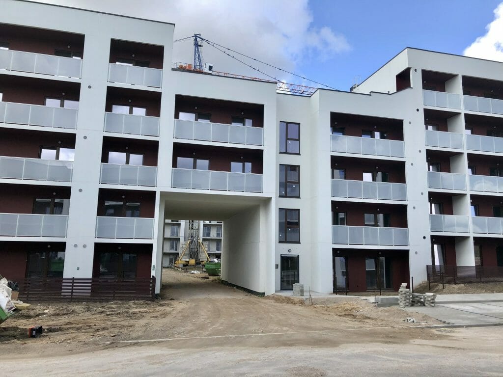 Naujoji Pilaitė 13 kvartalas (Karaliaučiaus g. 28) - Multi apartment - construction photos