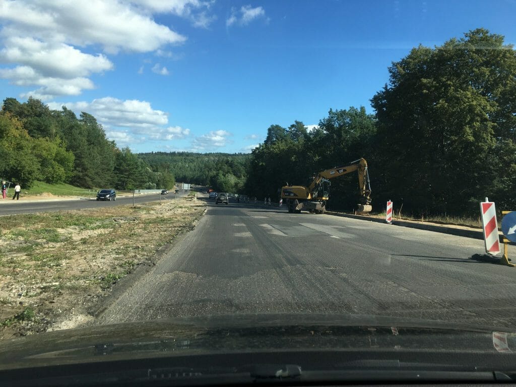 Stepono Batoro g. atnaujinimas (Stepono Batoro g.) - Bike path, Road - construction photos