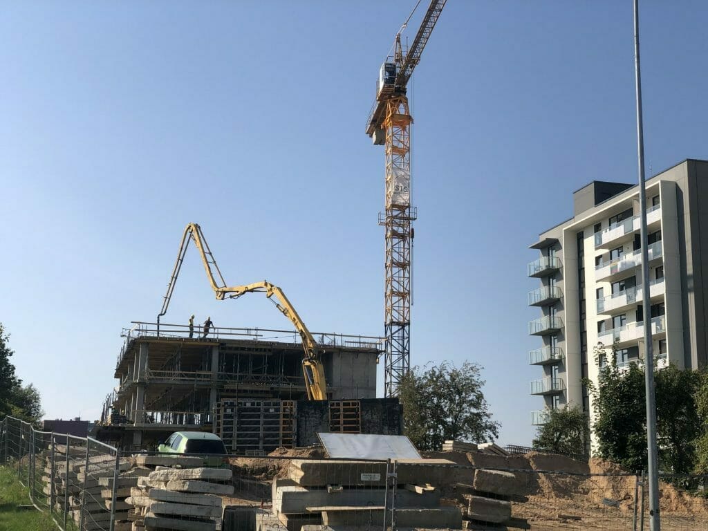 S15 (Spaudos g. 15) - Multi apartment - construction photos