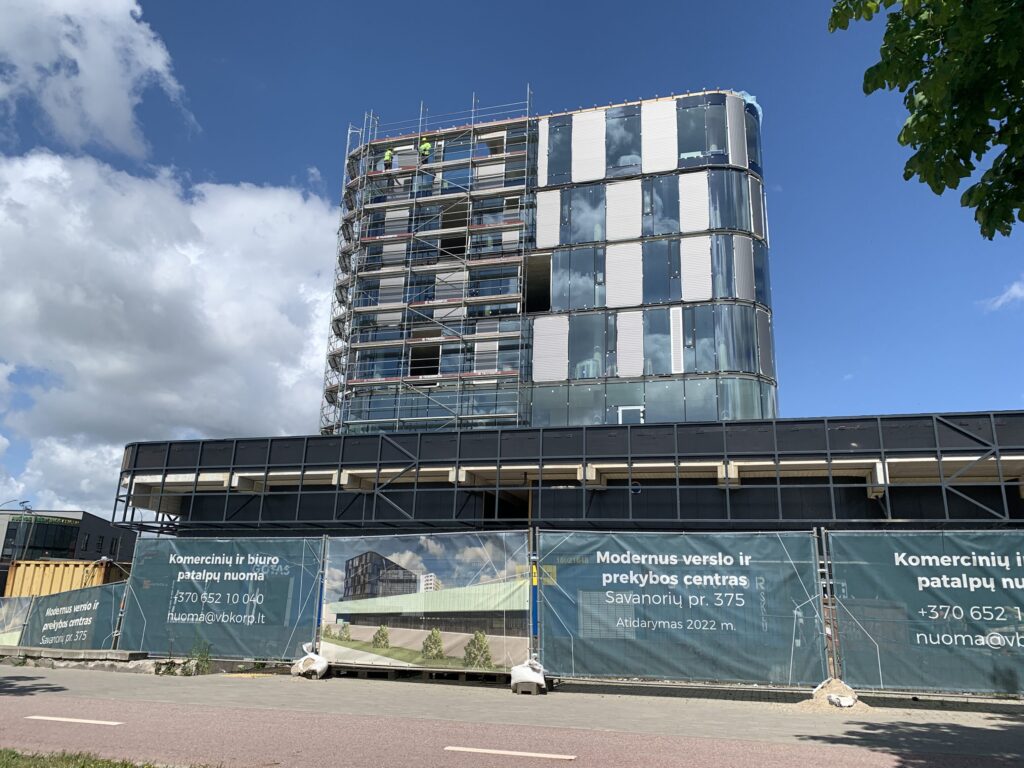 Savanorių pr. 375 (Savanorių pr. 375) - Büroohoone, Kaubanduskeskus - ehituse fotod