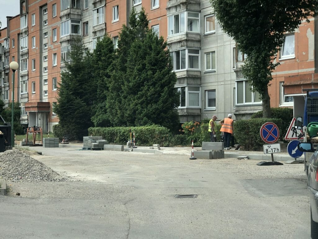 Brožynų g. 9, 11 aikštelė (Brožynų g. 9, 11) - Tee - ehituse fotod