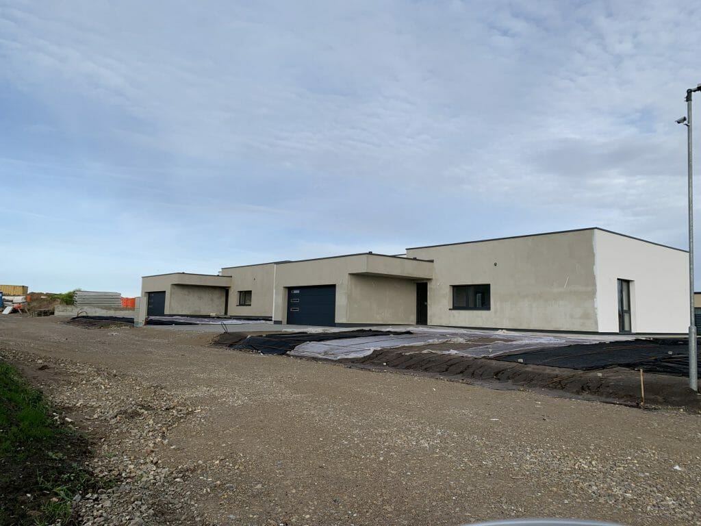 Šventapilis (Šventapilės g. 2, 4, 6, 8, 10, 12, 14, 16, 18, 20, 22, 24, 26, 28, 30, 32, 34, 36, 38, 40, 42, 44, 46, 48) - Private house community - construction photos