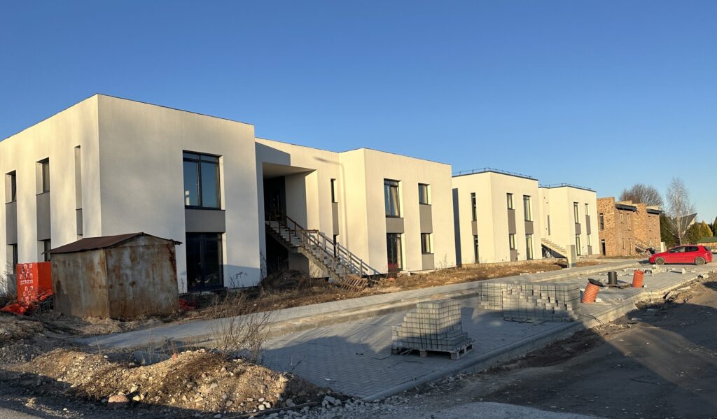 Naujasis Antakalnis Taurijos g. 45, 47, 49, 51, 53, 55 (Taurijos g. 45, 47, 49, 51, 53, 55) - Row housing - construction photos