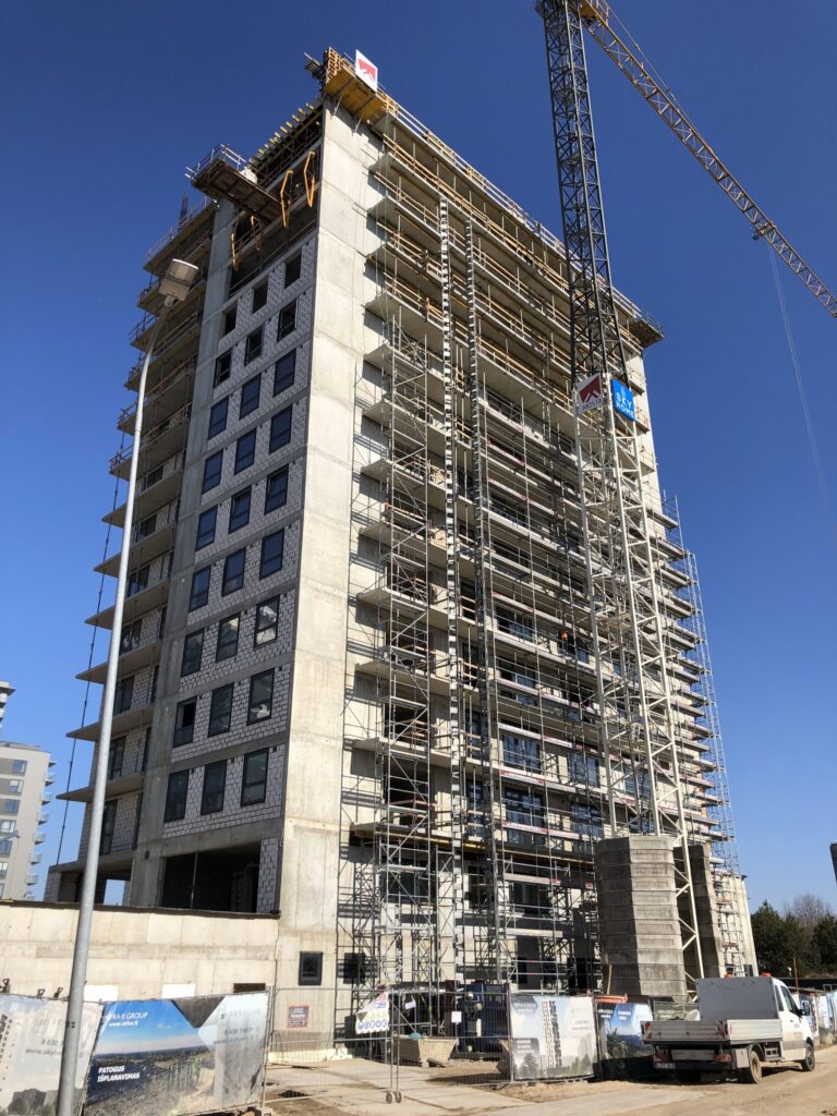 Sky Home (Juozo Rutkausko g. 19) - Multi apartment - construction photos