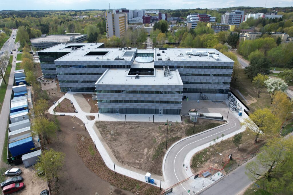 VU Medicinos fakultetas (Žaliųjų Ežerų g. 2) - Kõrgkool - ehituse fotod