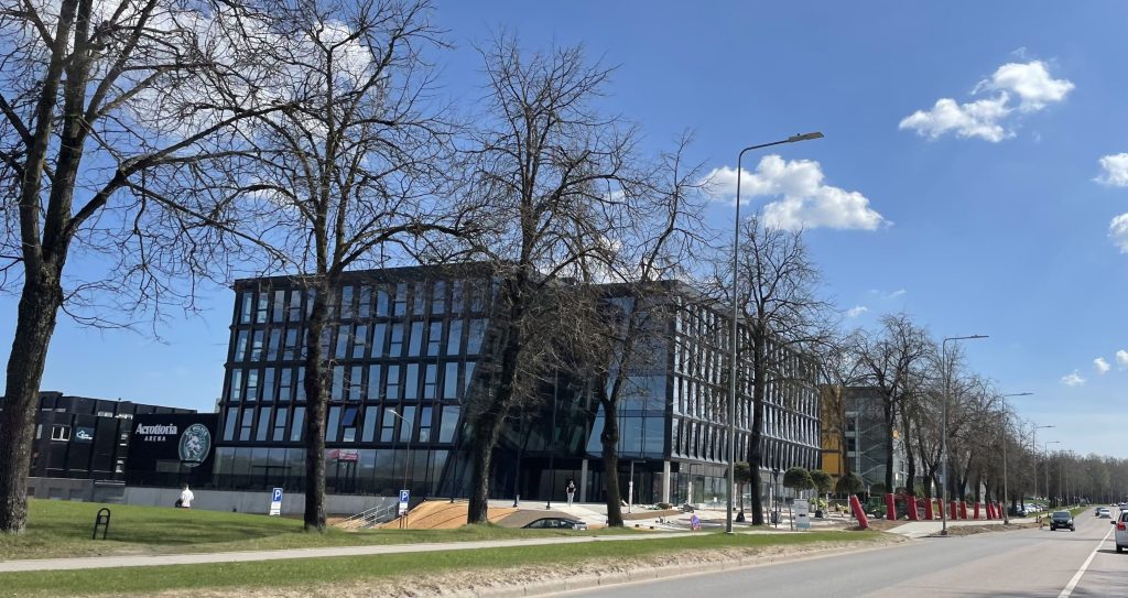 Aerocity Dariaus ir Girėno g. 40 (Dariaus ir Girėno g. 40) - Office center, Sports arena - construction photos