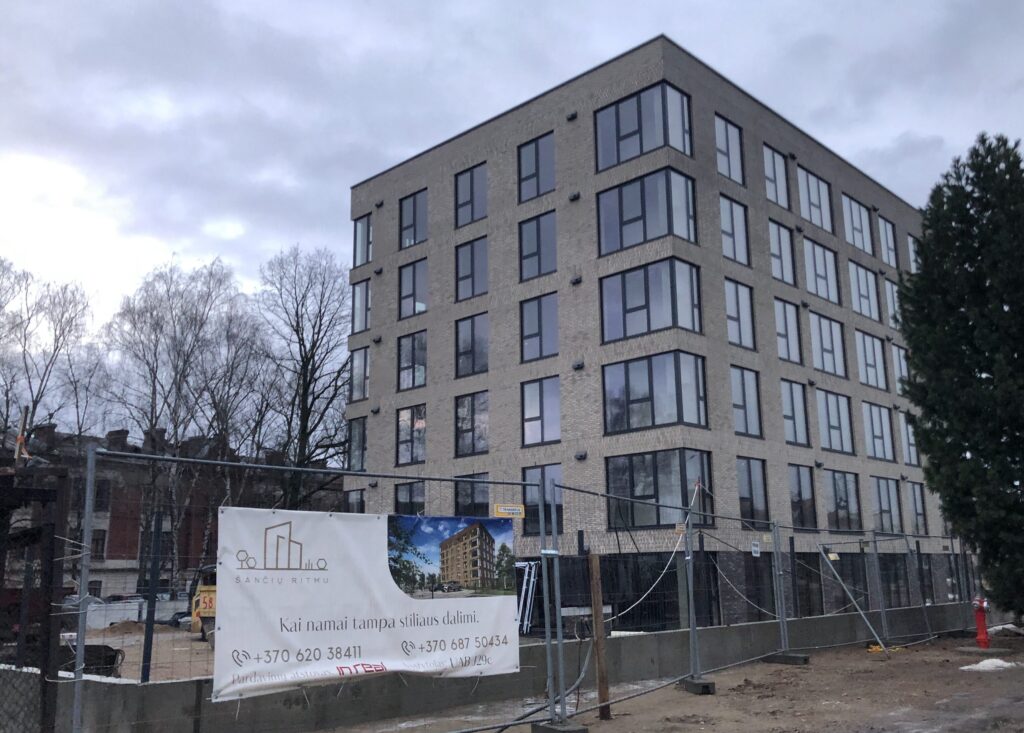 Beržų namai 1 etapas (A. Juozapavičiaus pr. 29C) - Korterelamu - ehituse fotod