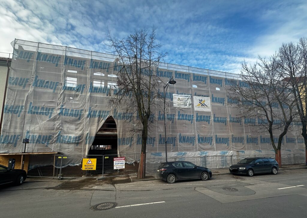 Šaulių g. 25 (Šaulių g. 25A) - Hospital - construction photos