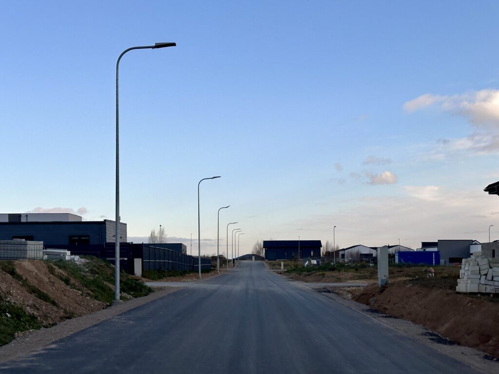 Kalvų terasos (Ismonių g. 15) - Land plots - construction photos