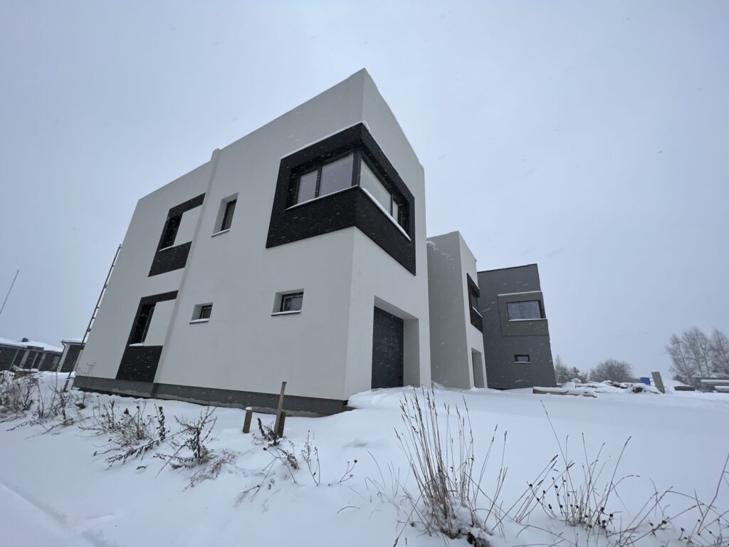 J. Bretkūno g. 34, 36, 38, 40, 42 (J. Bretkūno g. 34, 36, 38, 40, 42) - Row housing - construction photos