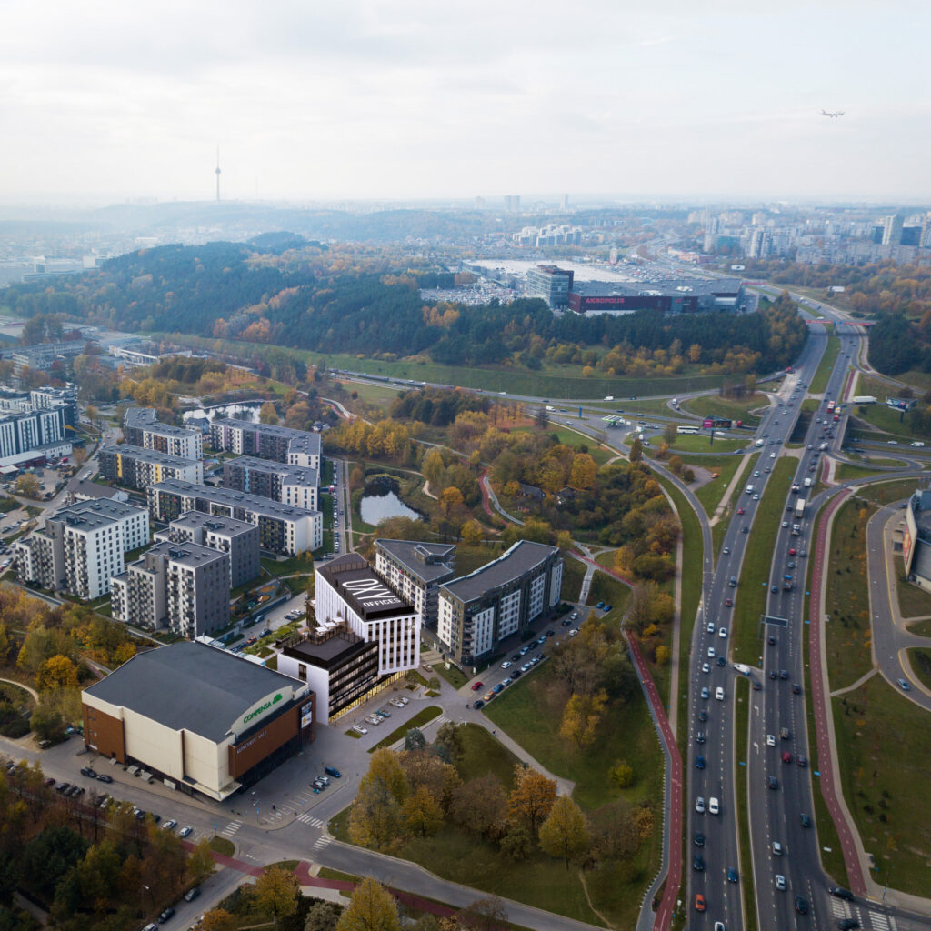 OXY Offices (Kernavės g. 86) - Biroju centrs - vizualizācija