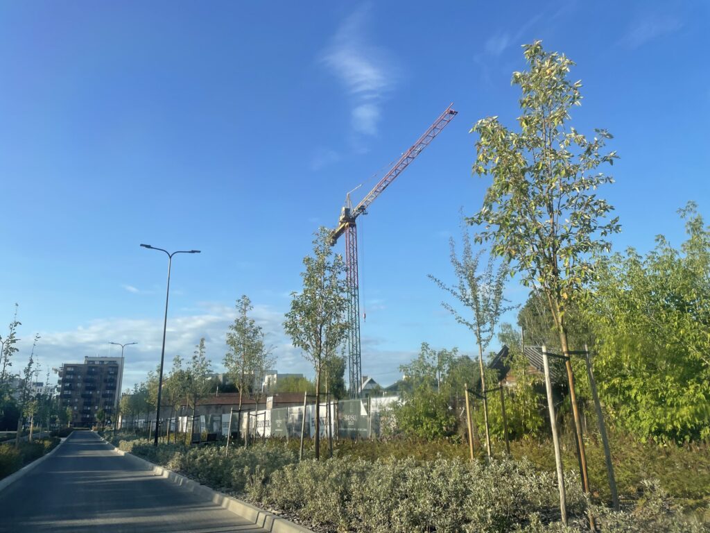 Šnipiškių solo (Veprių g. 4) - Daudzdzīvokļu nams - būvdarbu attēli