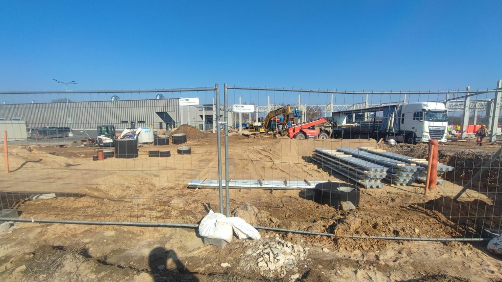 Dangeručio g. 2, 4 (Dangeručio g. 2, 4) - Shopping center - construction photos