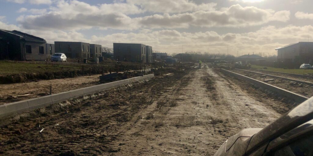 Karlskronos, Irklų, Kurėnų, Jachtų, Škunų, Kapitonų, Jungų gatvių įrengimas (Karlskronos g., Irklų g., Kurėnų g., Jachtų g., Škunų g., Kapitonų g., Jungų g.) - Street - construction photos