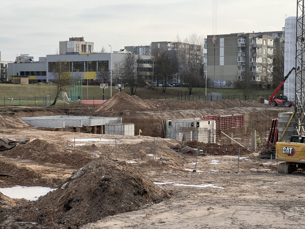 TALINO 2 etapas (N2, N3) (Rygos g. 58) - Multi apartment - construction photos