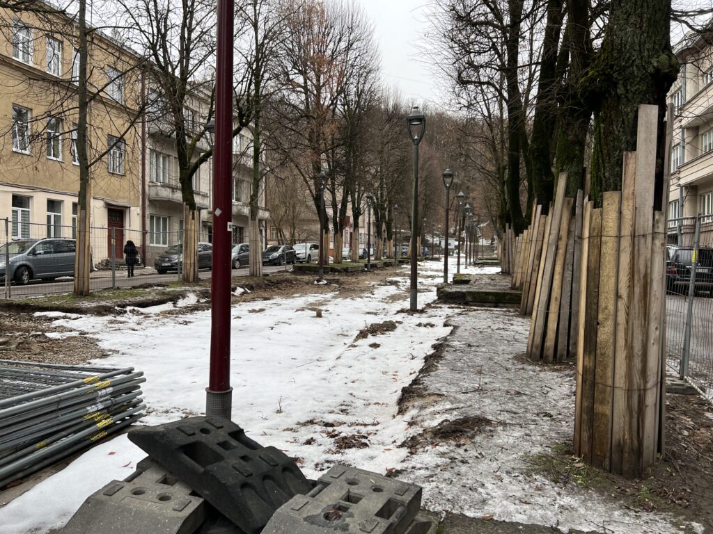 Laisvės al. 3 etapas (Laisvės al.) - Street - construction photos