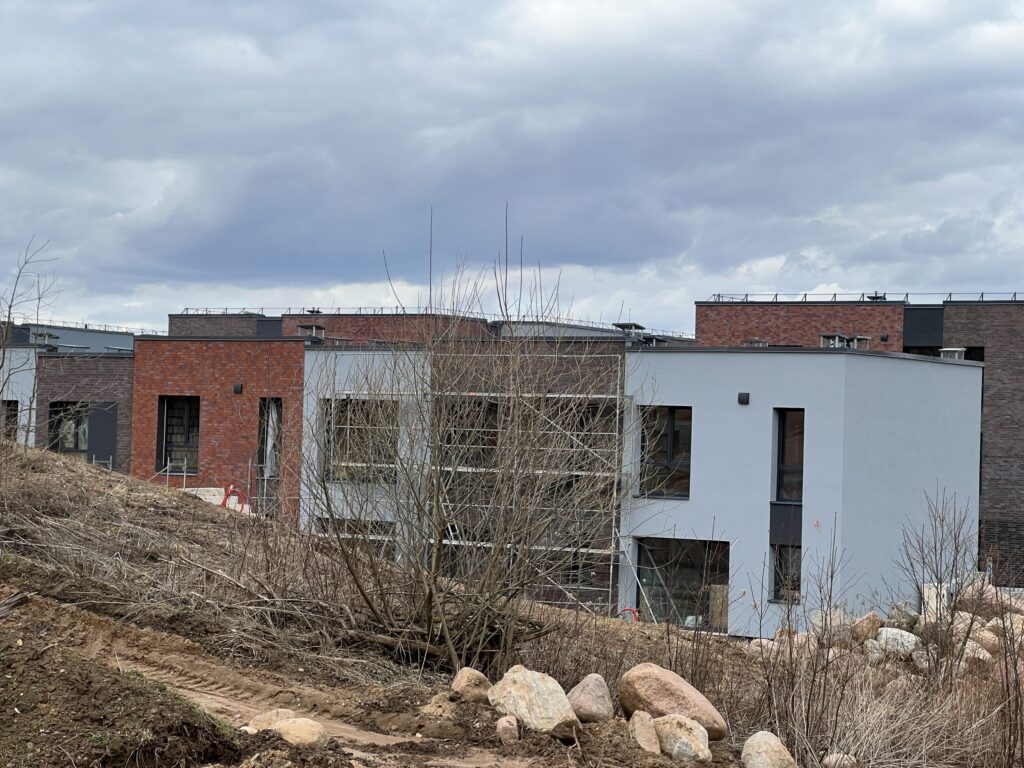 PaJustis 3 etapas (sublokuoti namai) (Mozūriškių g. 190) - Row housing - construction photos