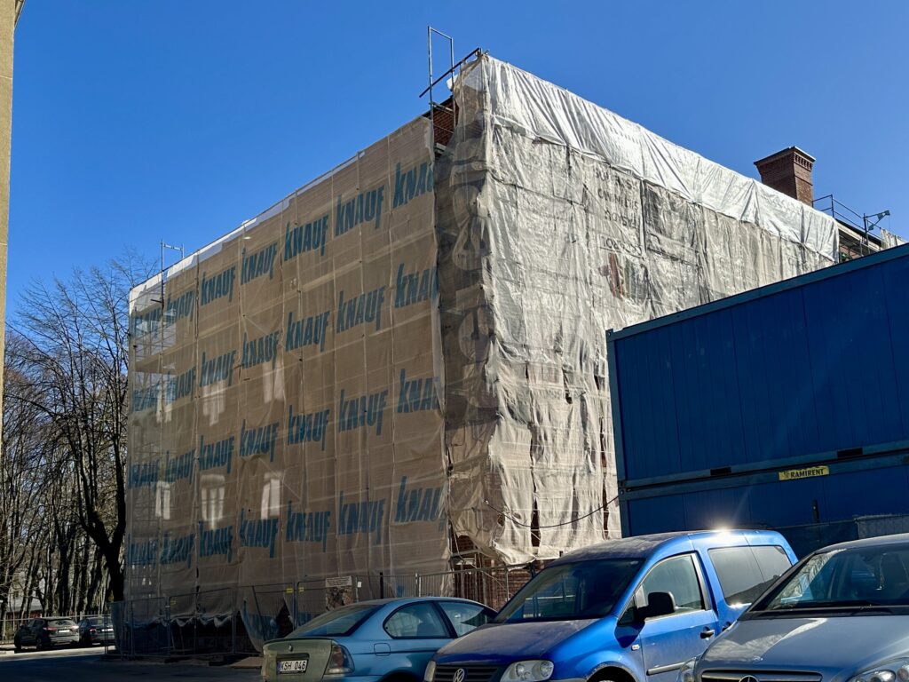 Šaulių g. 25 (Šaulių g. 25A) - Hospital - construction photos