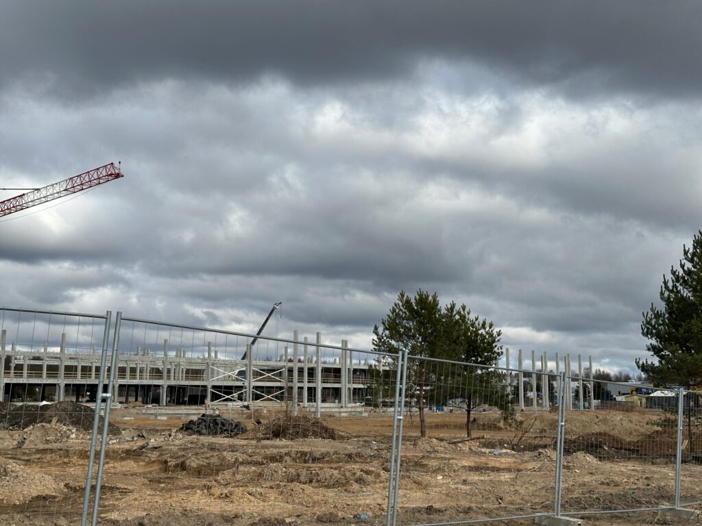 Teltonika High Tech Hill 2 etapas (elektronikos surinkimo gamykla) (Svylos g. 16) - Light manufacturing - construction photos