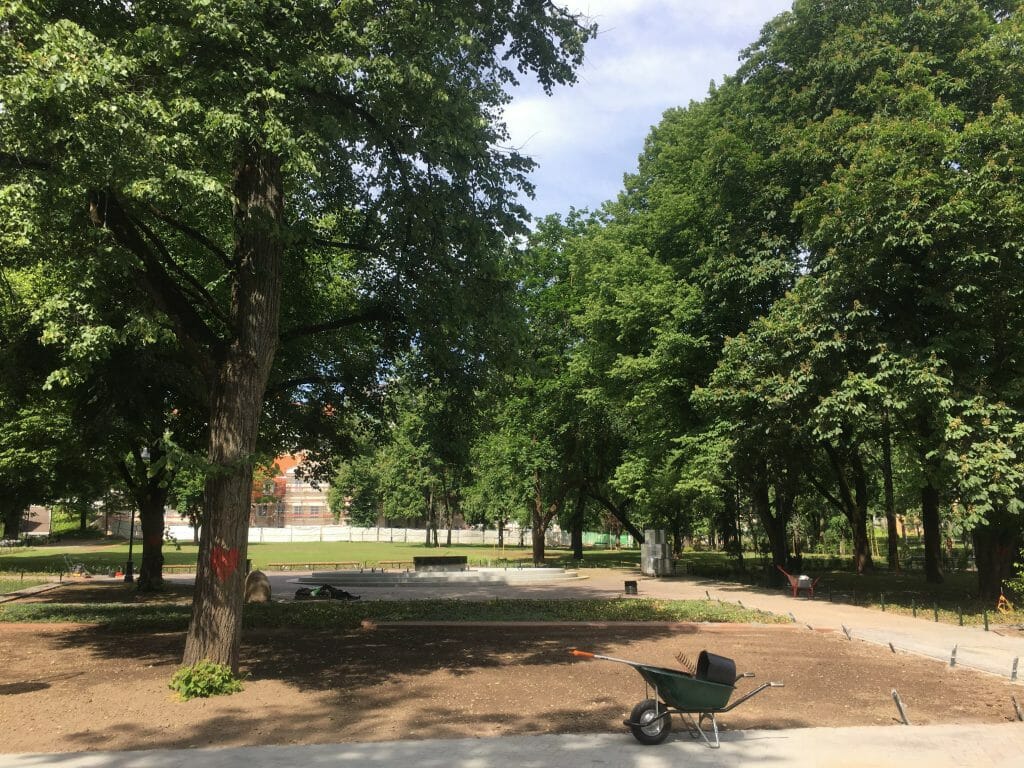 Reformatų parkas (Pylimo g.) - Parkas - statybų nuotraukos