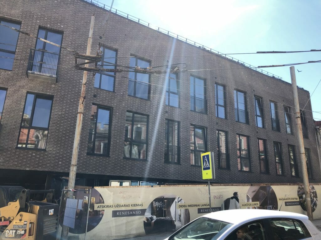 Renesanso (Sodų g. 6) - Multi apartment - construction photos