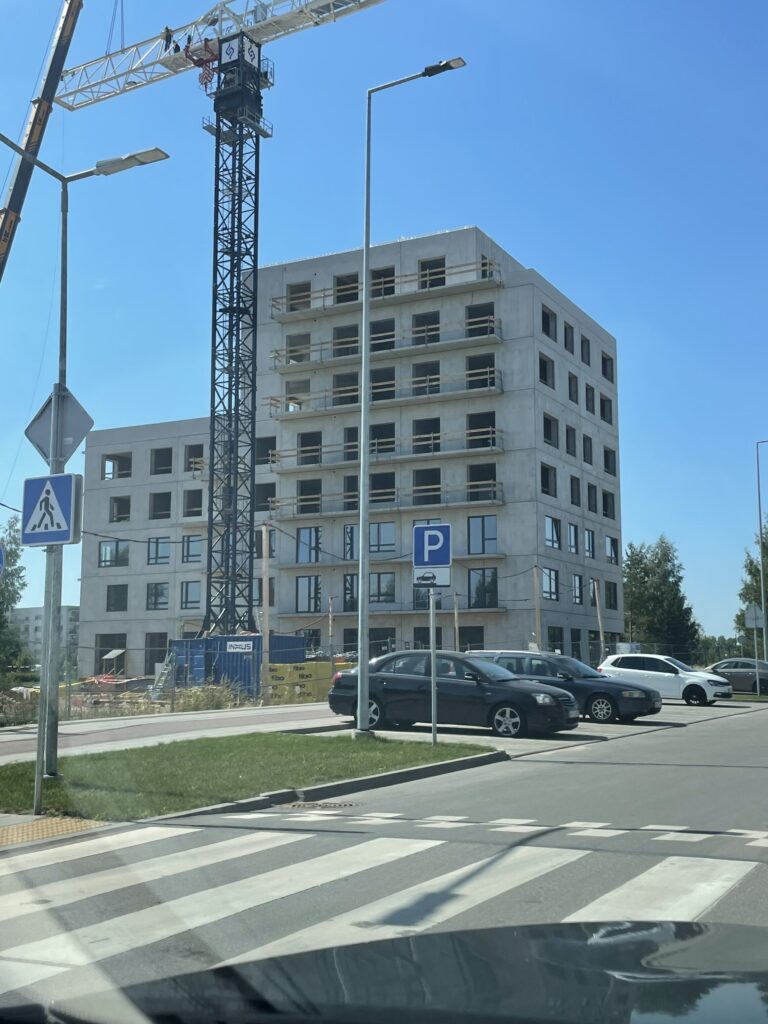 Martyno namai 3 etapas (A korpusas) (M. Mažvydo g. 30) - Multi apartment - construction photos