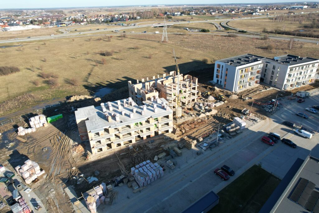 Saulės butai 8 etapas (Ragainės g. 17) - Multi apartment - construction photos