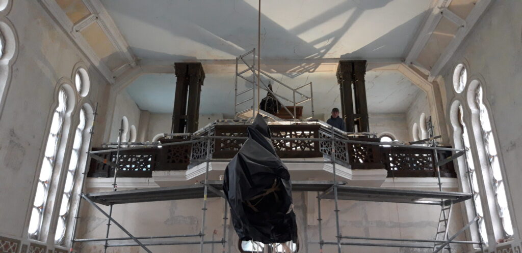 Vilniaus kenesos restauravimas (Liubarto g. 6C) - House of worship - construction photos