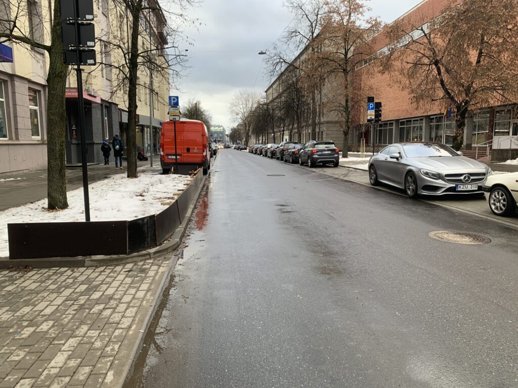 Ramaus eismo T. Ševčenkos g. (T. Ševčenkos g.) - Street - construction photos