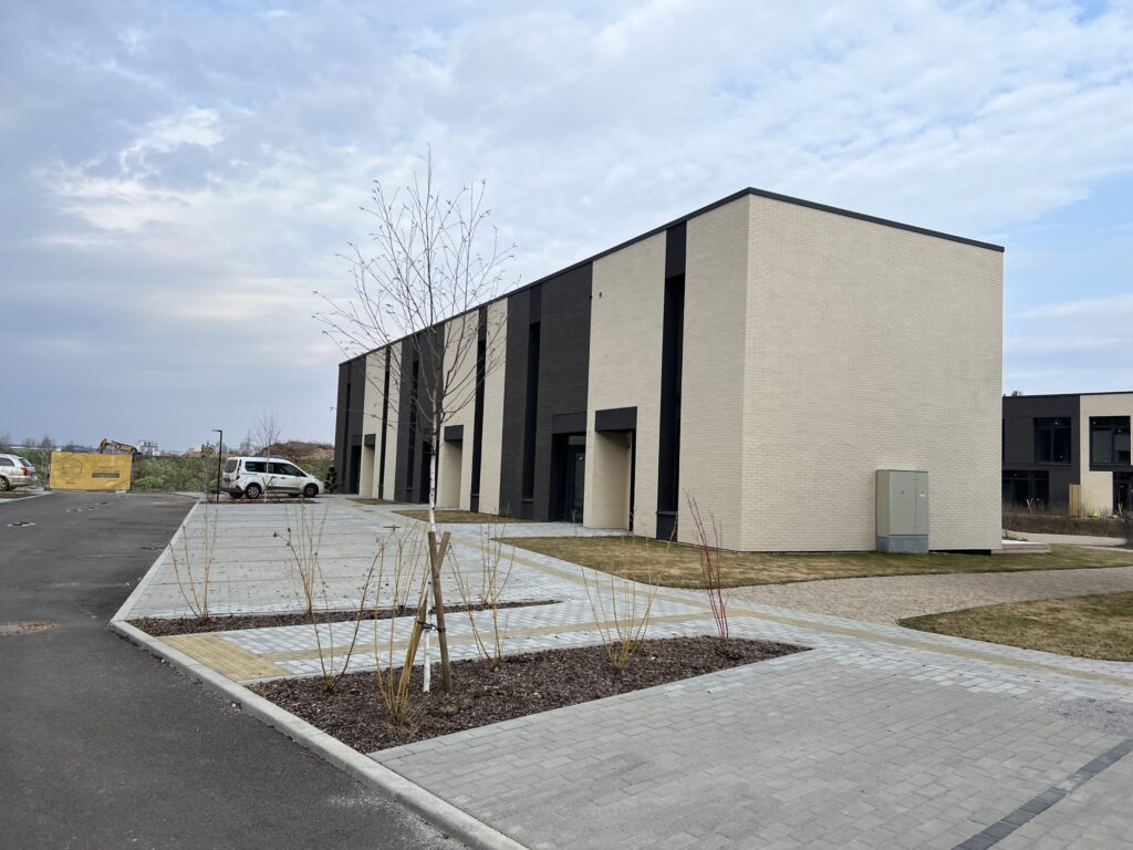 MO Garden 1 etapas (sublokuoti namai) (Mozūriškių g. 188, 200, 202, 204, 206, 208, 210, 212, 222, 224, 226, 228) - Row housing - construction photos