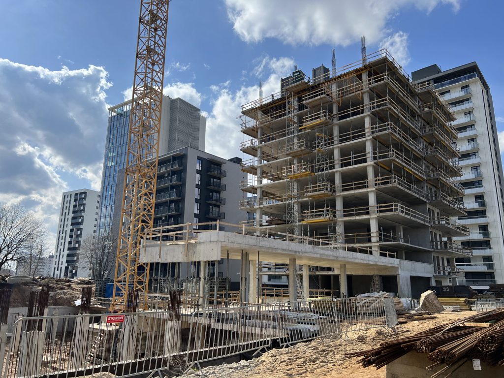 Newton 2 etapas (K2) (Viršuliškių skg. 8) - Multi apartment - construction photos