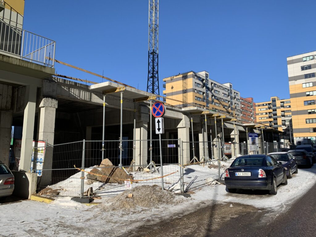 Smilgos 2 etapas (Perkūnkiemio g. 49) - Multi apartment - construction photos