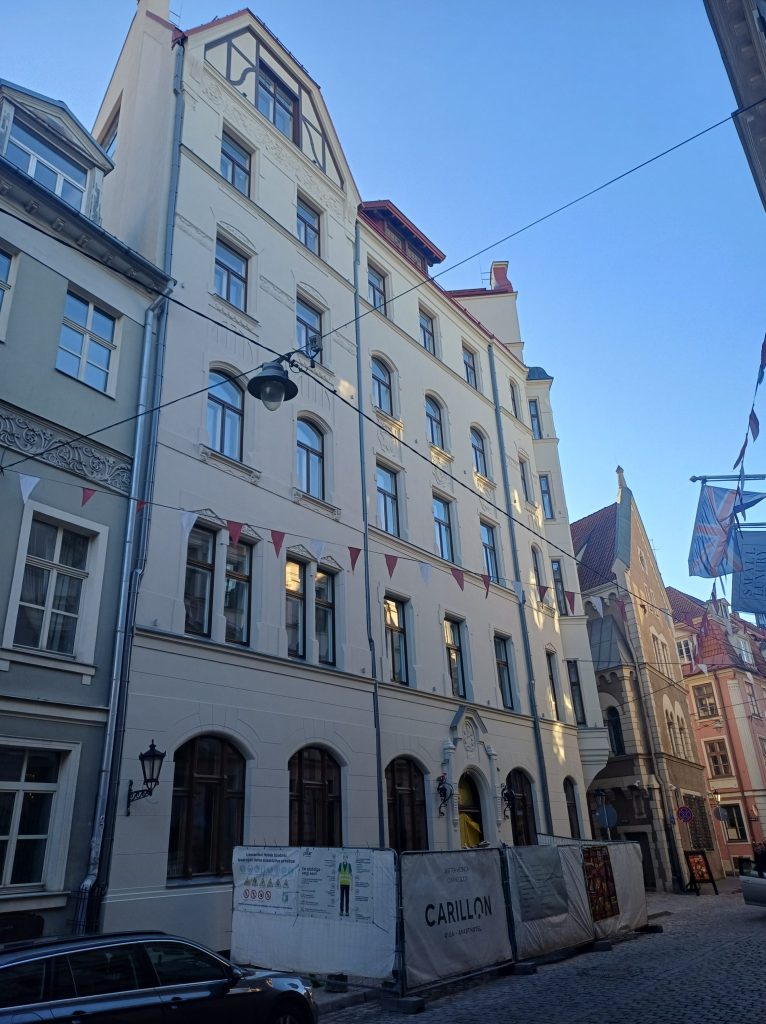 Carillon Aparthotel (Pils iela 13) - Viesnīca - būvdarbu attēli