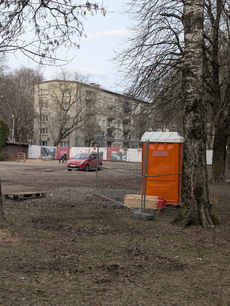 Viešoji erdvė ties Naugarduko g. 47 (Naugarduko g. 47) - Skveras - statybų nuotraukos