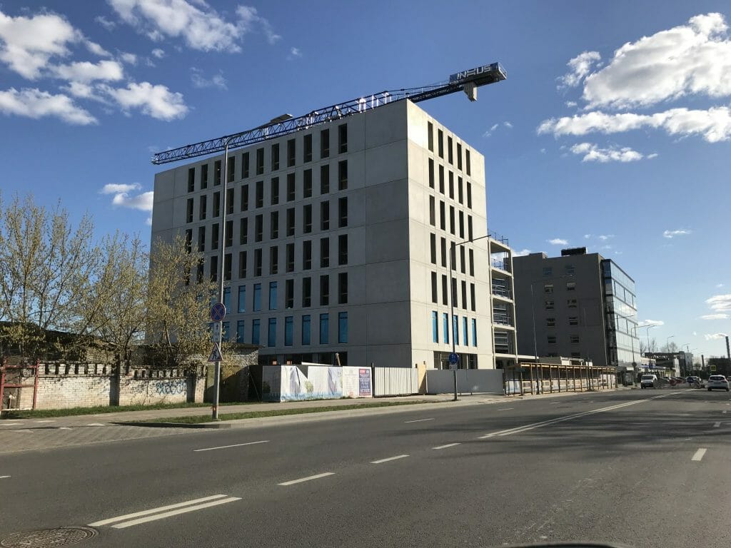 OFFICE 100 by Skraidenis (Panerių g. 49) - Office center - construction photos