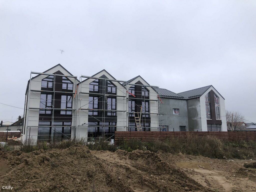 Vanilla Villa sublokuoti namai (Juodupio g. 71, 73) - Row housing - construction photos