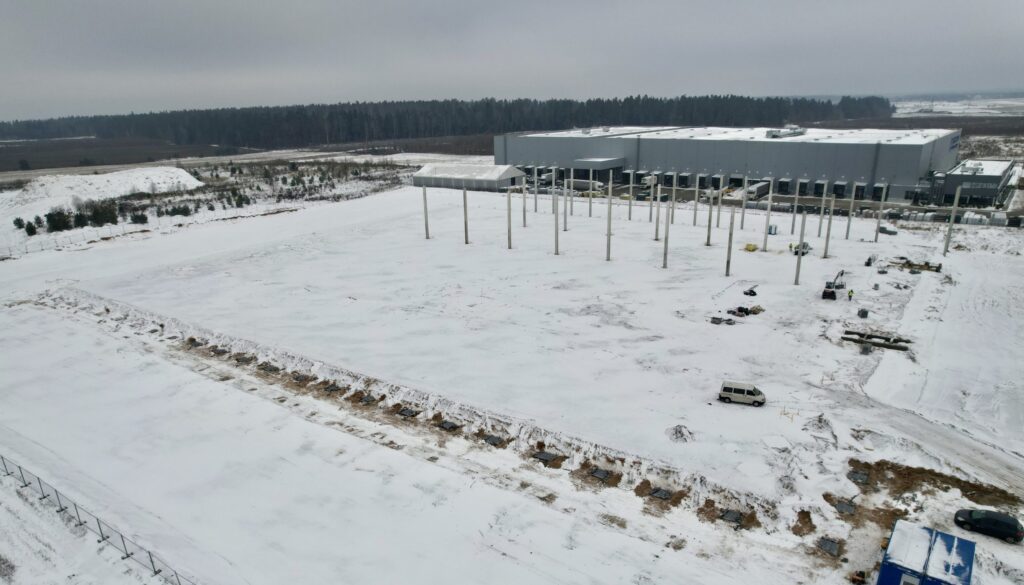 SIRIN PARK DOBROVOLĖ 1 etapas (Metelių g. 10) - Warehouse / Distribution center - construction photos