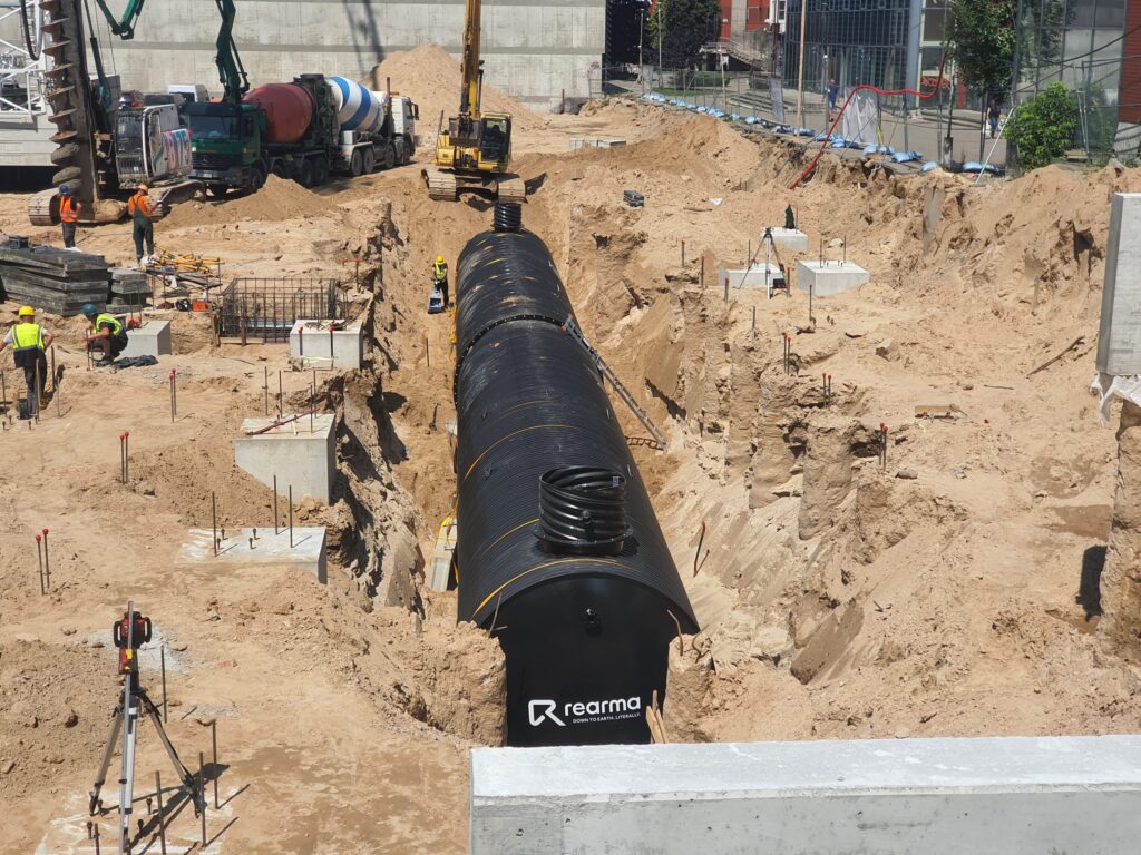 PC PIKAS (Ukmergės g. 221) - Shopping center - construction photos