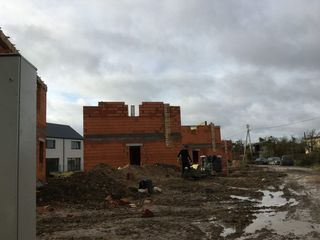 Stirnų namai (Stirnų g. 70) - Private house community - construction photos