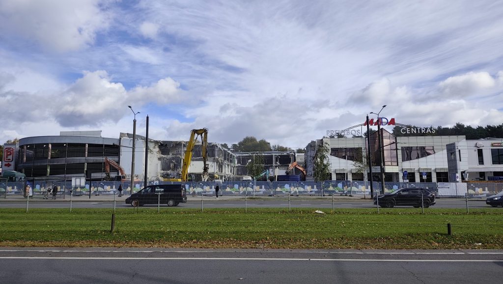 PC Mada rekonstrukcija (Viršuliškių g. 40, 42) - Shopping center - construction photos