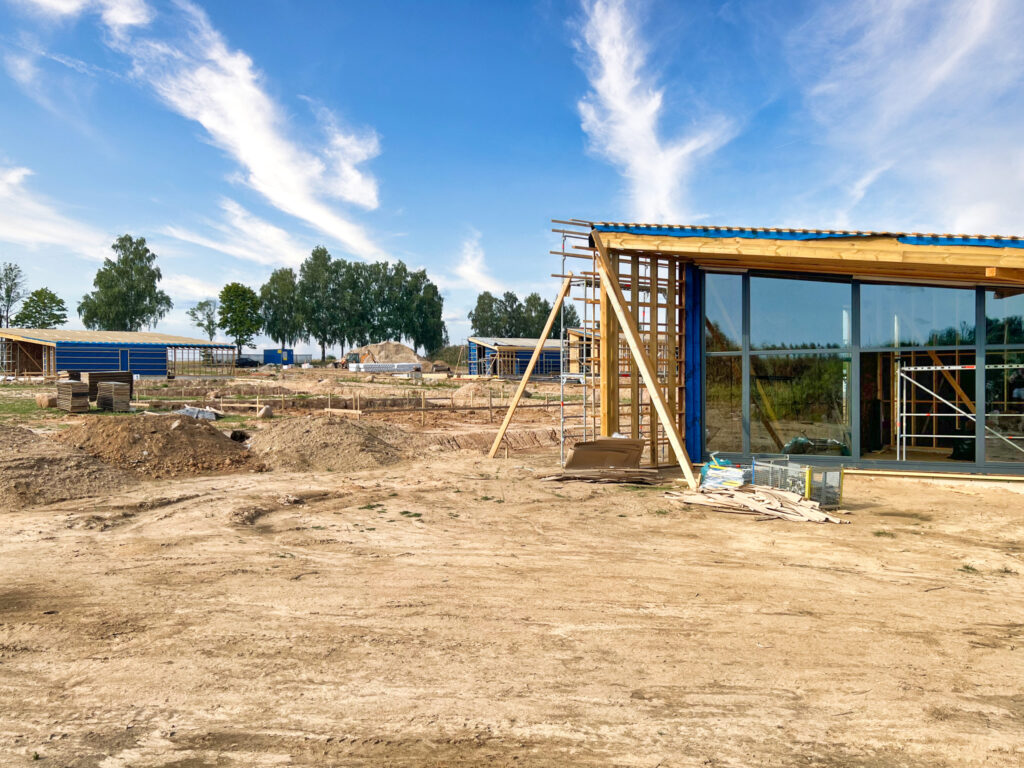 Home plus (Kolektyvo g. 33, 35, 37, 39, 41, 43, 45, 47, 49, 51, 53, 55, 57, 59, 61, 63, 67, 69, 71, 73, 75, 77, 79, 81, Nemėžis) - Private house community - construction photos