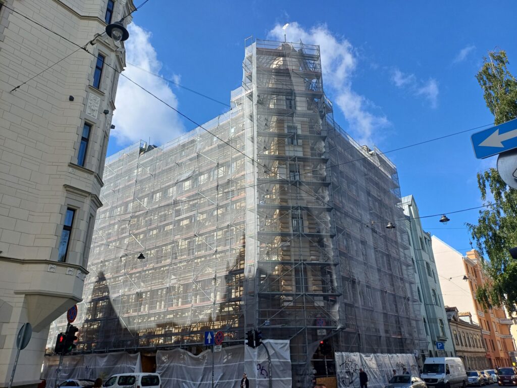 Skolas iela 13 (Skolas iela 13) - Multi apartment - construction photos