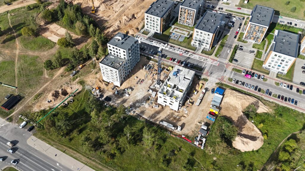 Martyno namai 3 etapas (B korpusas) (M. Mažvydo g. 28) - Multi apartment - construction photos