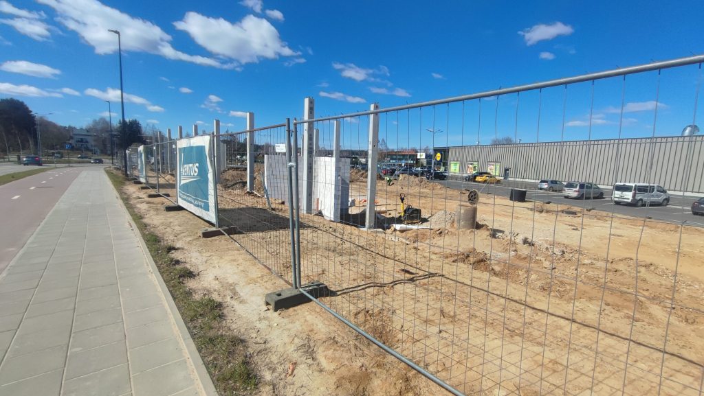 Dangeručio g. 2, 4 (Dangeručio g. 2, 4) - Shopping center - construction photos