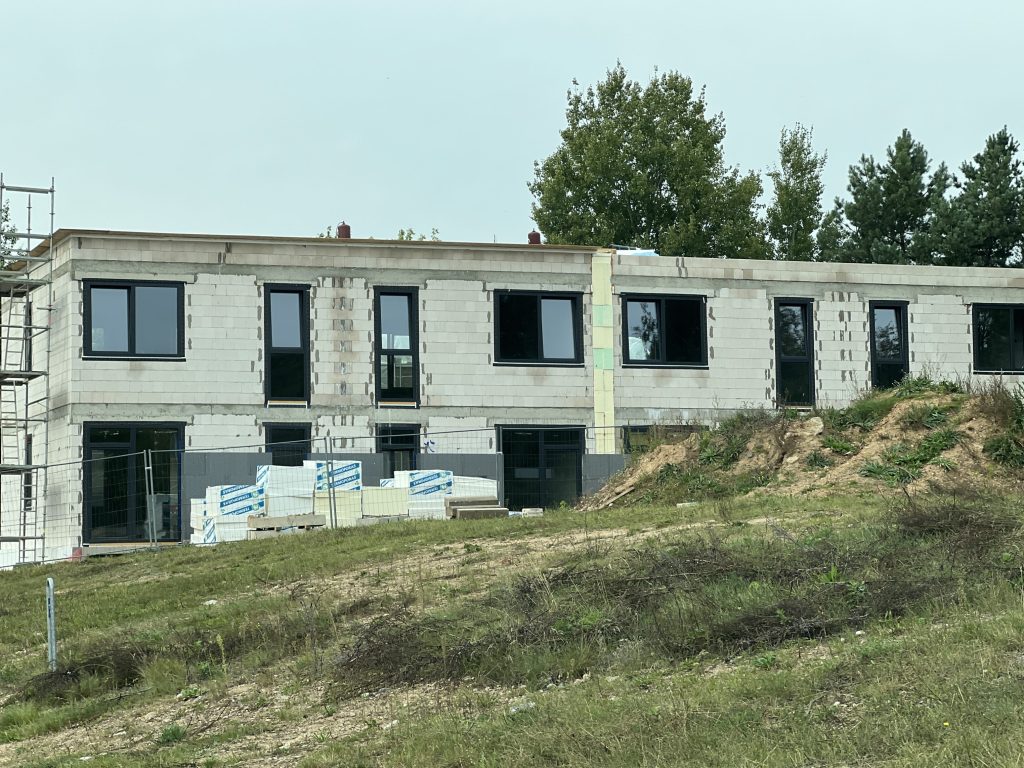 Pretorijaus namai 1 etapas (M. Pretorijaus g. 26, 28, 30, 32) - Row housing - construction photos