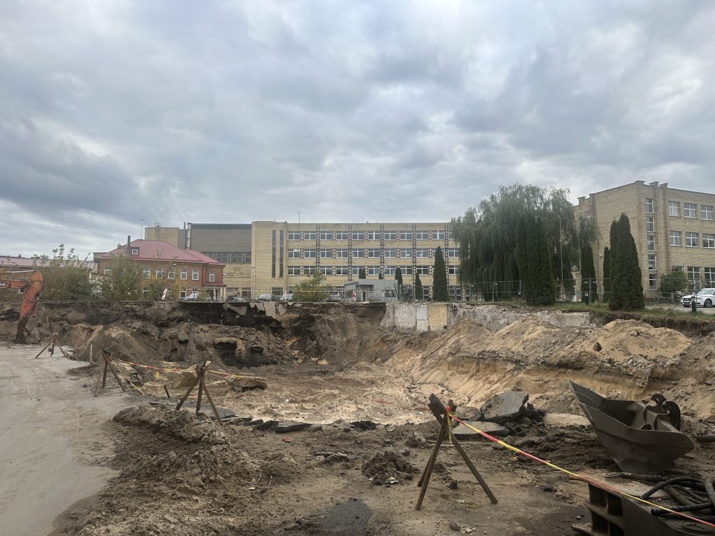 Naujamiesčio trio (Panerių g. 34) - Daudzdzīvokļu nams - būvdarbu attēli